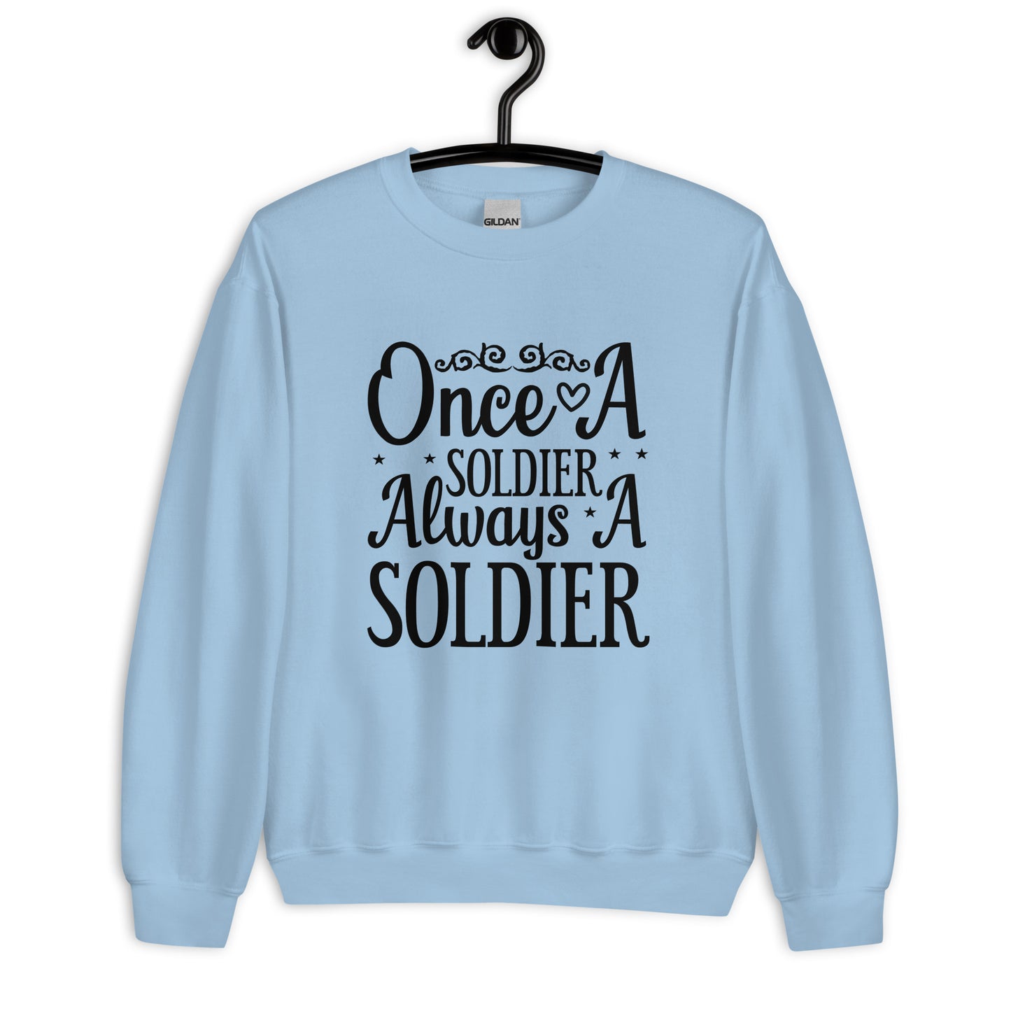 Patriotic Classic Fit Sweatshirt for Women "Once and Always" SS200032