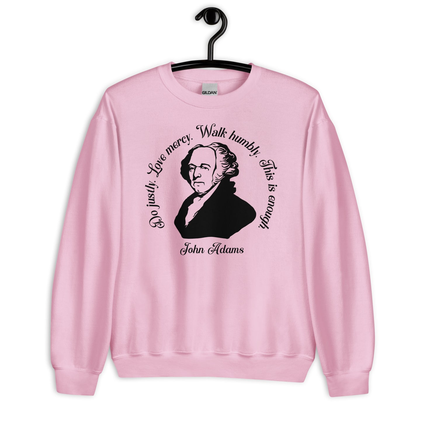 Patriotic Classic Fit Sweatshirt for Women "John Adams" SS200008