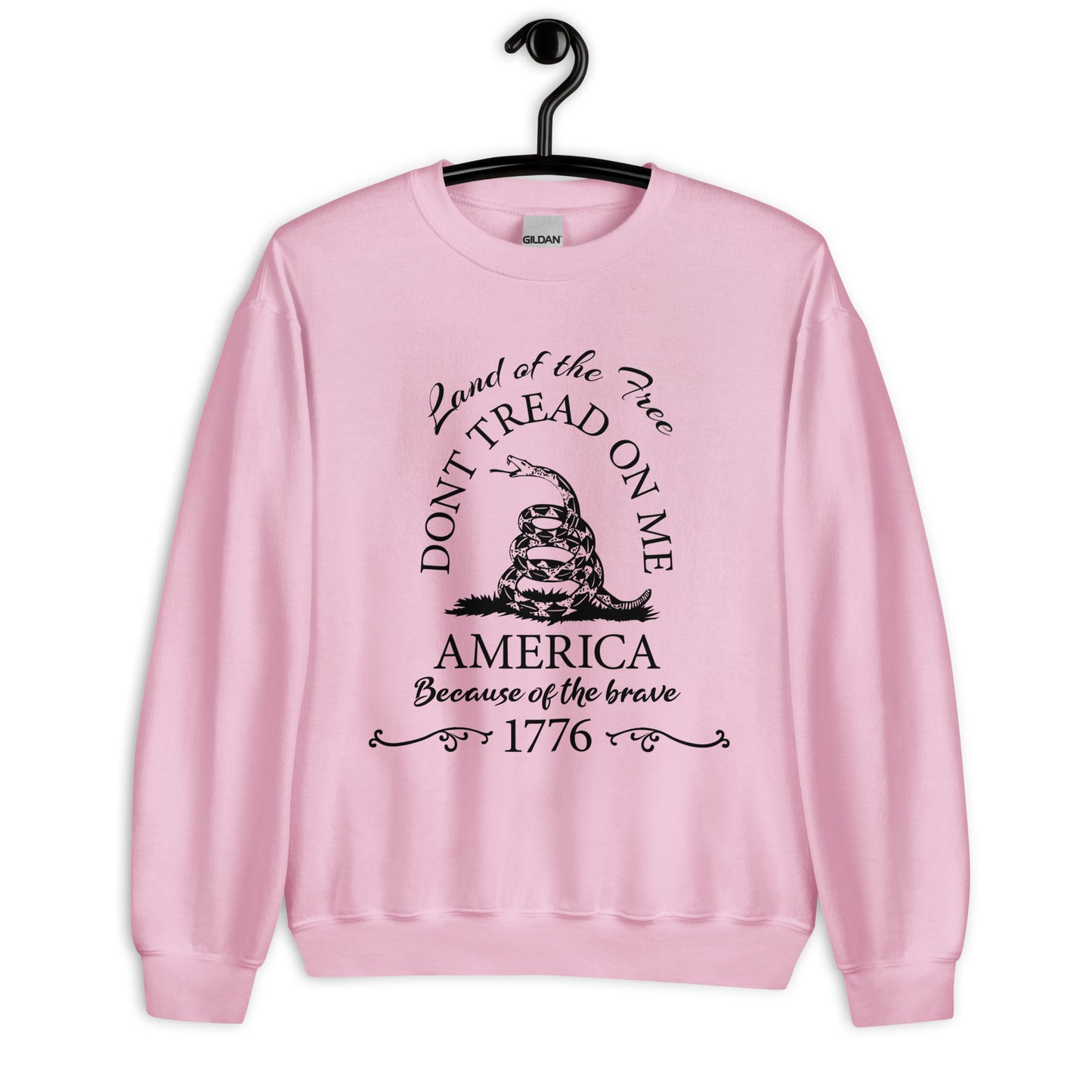 Patriotic Classic Fit Sweatshirt for Women "Dont Tread On Me" SS200018