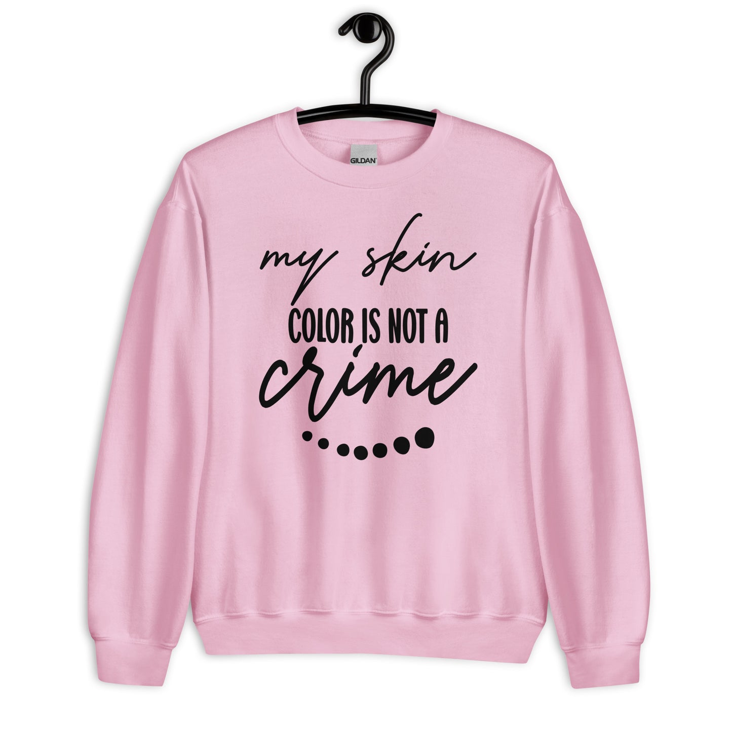 Patriotic Classic Fit Sweatshirt for Women "Not a Crime" SS200027