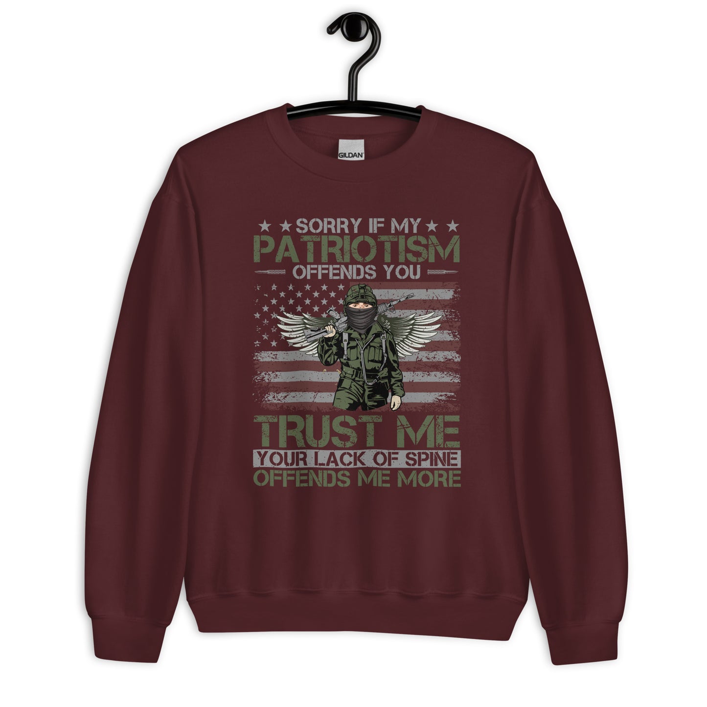 Patriotic Classic Fit Sweatshirt for Women "My Patriotism" SS200003