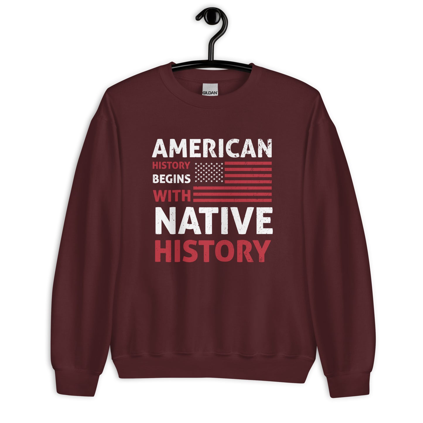 Patriotic Classic Fit Sweatshirt for Women "American History" SS200004