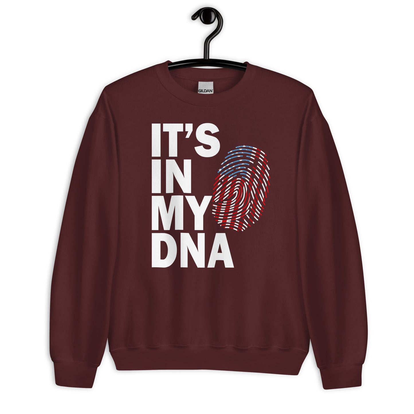 Patriotic Classic Fit Sweatshirt for Women "It's in my DNA" SS200029