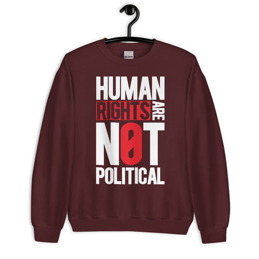 Patriotic Classic Fit Sweatshirt for Women "Human Rights" SS200035