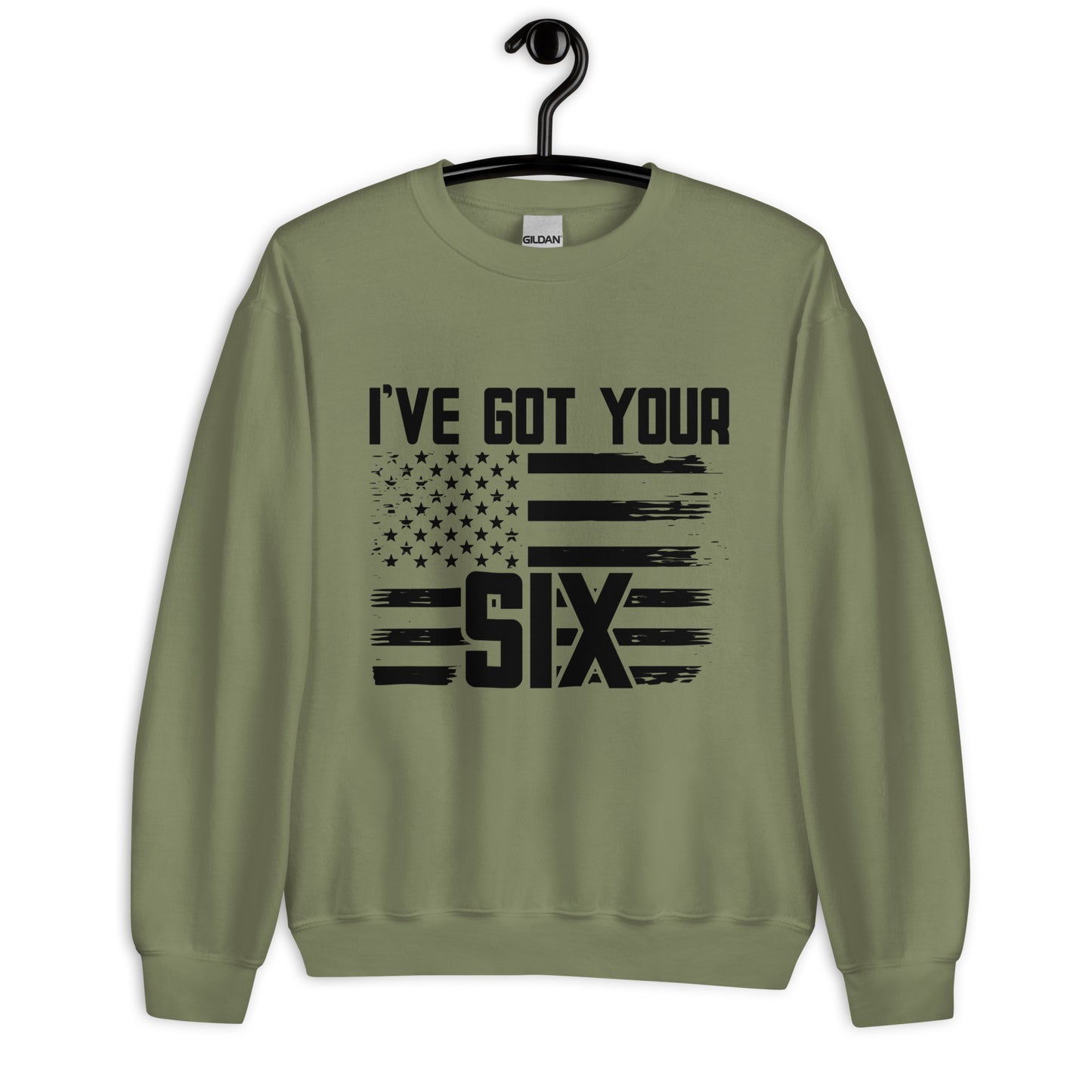 Patriotic Classic Fit Sweatshirt for Men "I've got your Six" SS100004