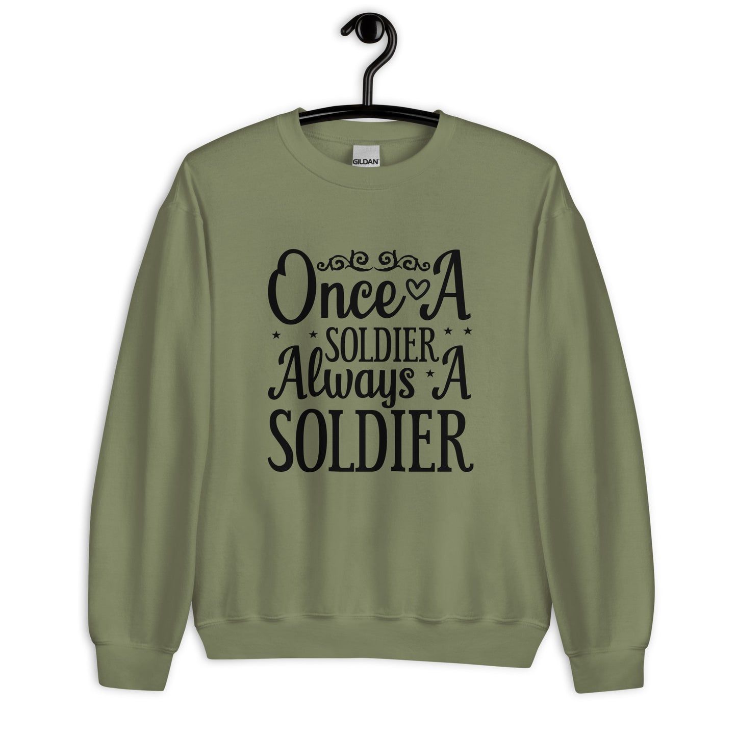 Patriotic Classic Fit Sweatshirt for Women "Once and Always" SS200032