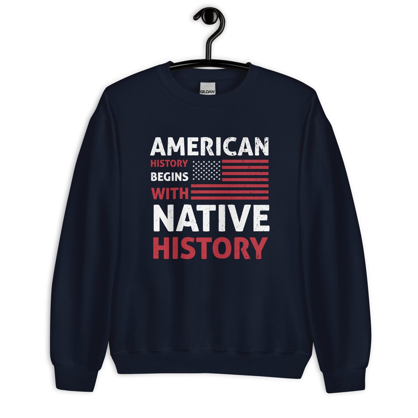 Patriotic Classic Fit Sweatshirt for Women "American History" SS200004