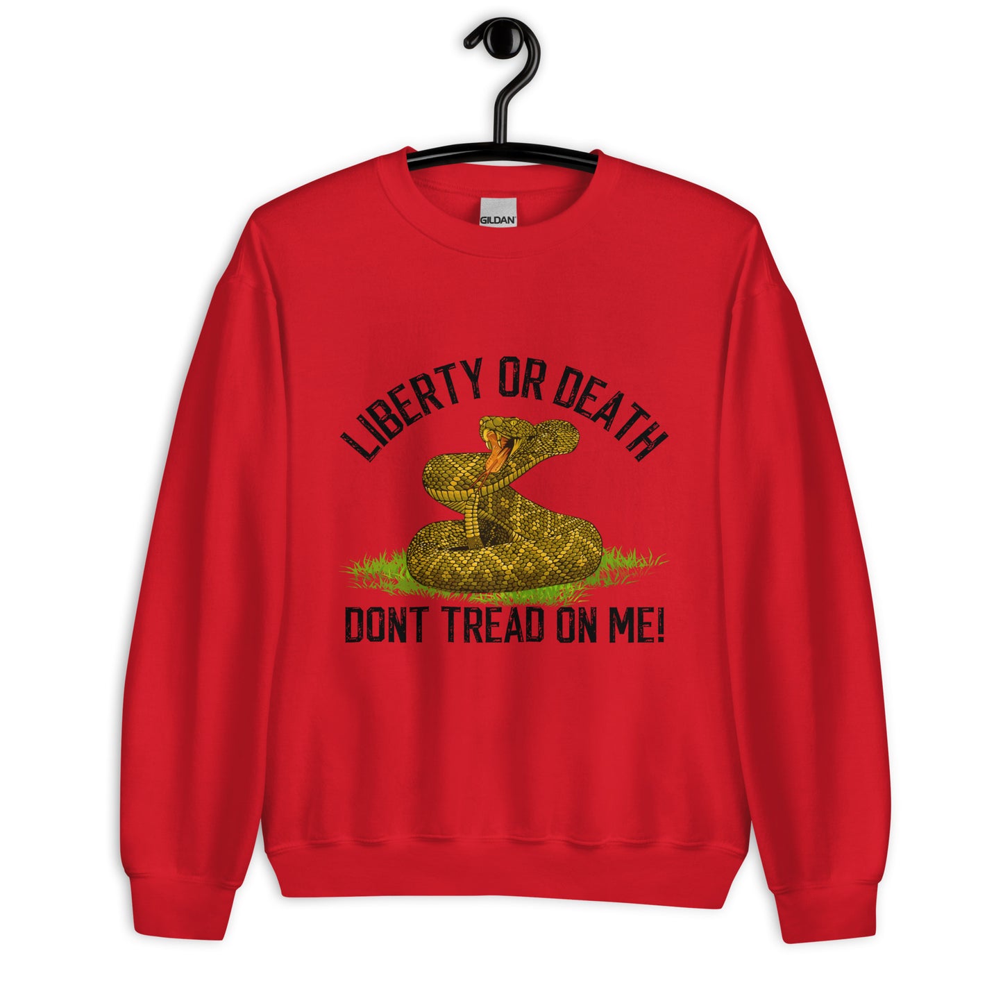 Patriotic Classic Fit Sweatshirt for Women "Liberty Or Death" SS200012