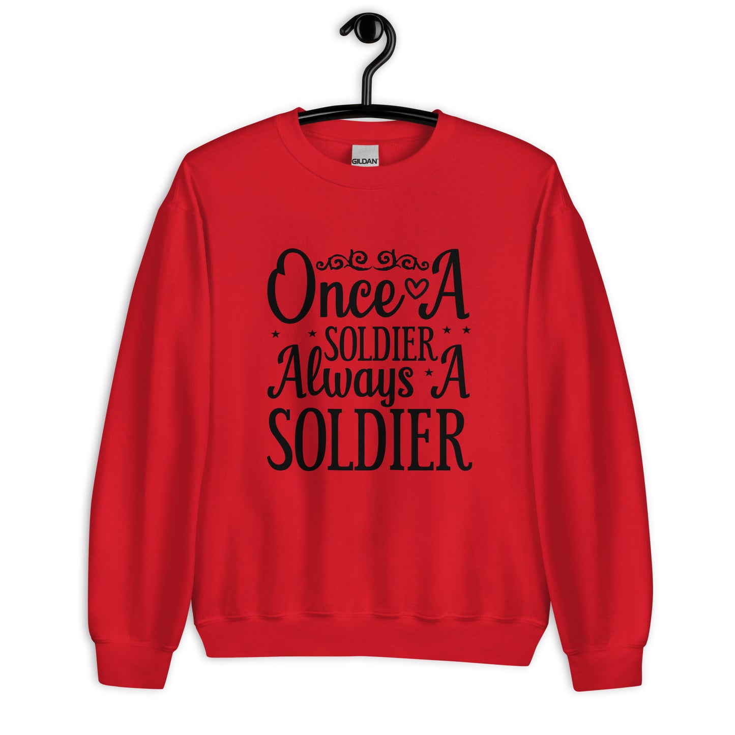 Patriotic Classic Fit Sweatshirt for Women "Once and Always" SS200032