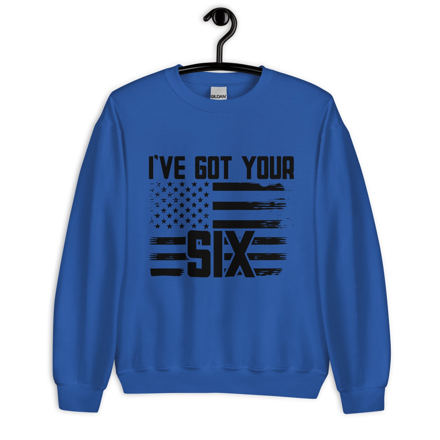 Patriotic Classic Fit Sweatshirt for Men "I've got your Six" SS100004