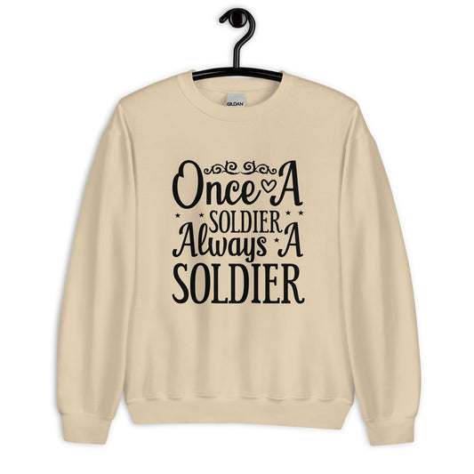 Patriotic Classic Fit Sweatshirt for Women "Once and Always" SS200032