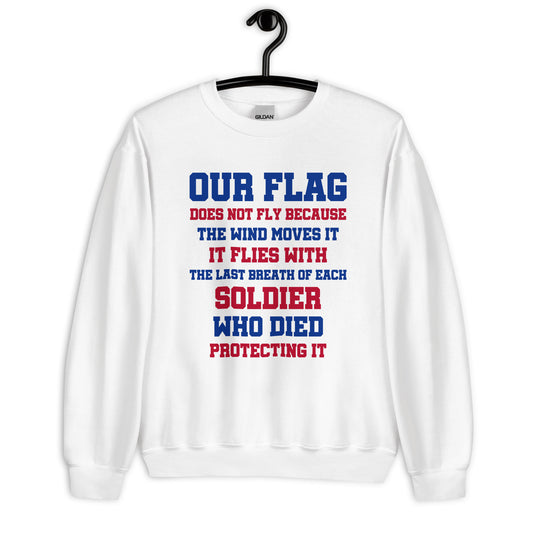 Patriotic Classic Fit Sweatshirt for Women "Our Flag" SS200019