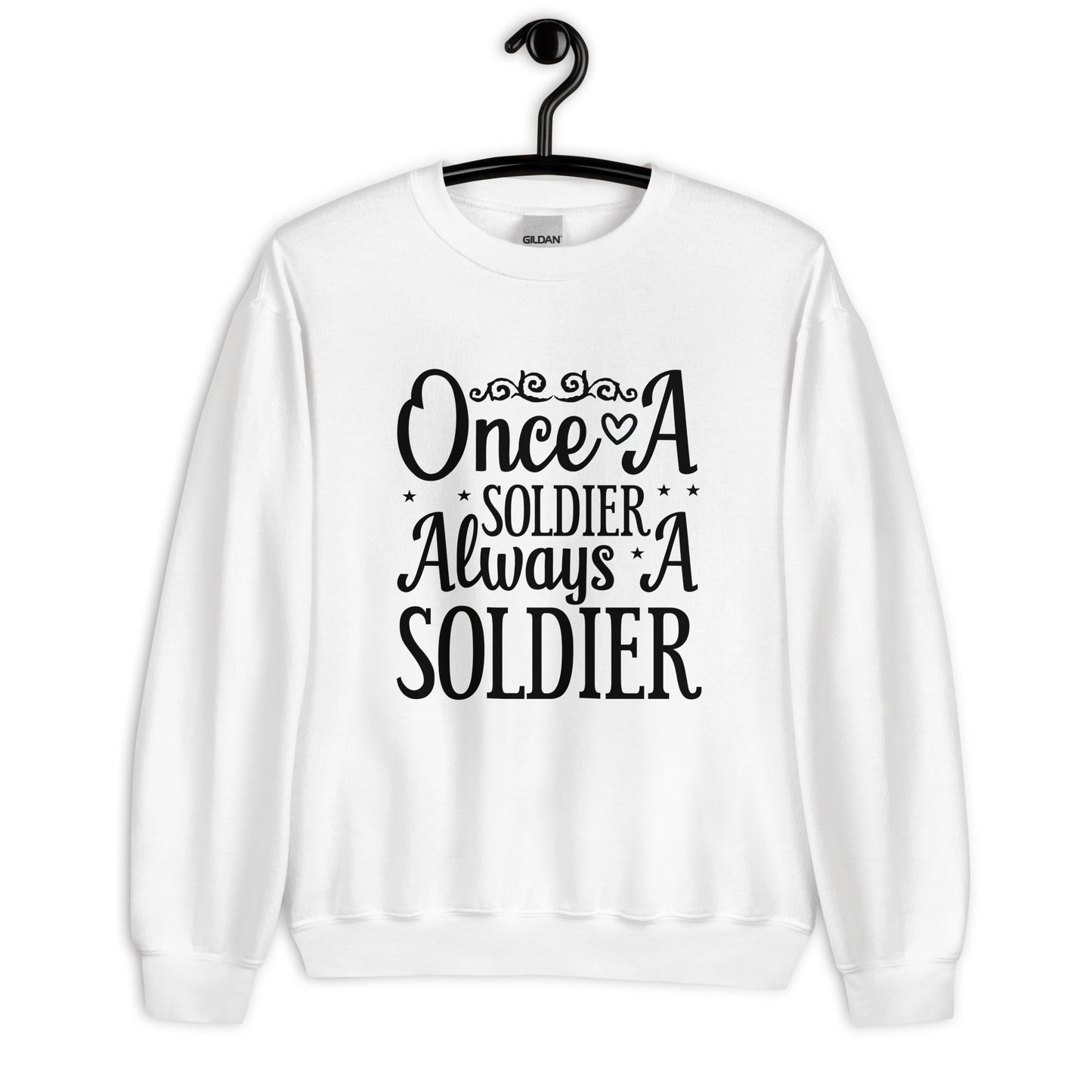 Patriotic Classic Fit Sweatshirt for Women "Once and Always" SS200032