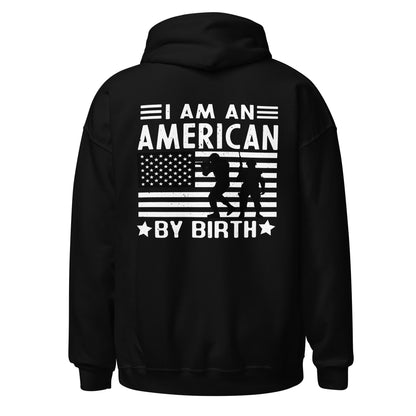 Men's Hoodie "I am American by Birth"