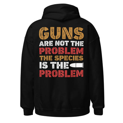 Men Hoodie "Guns are not the Problem"