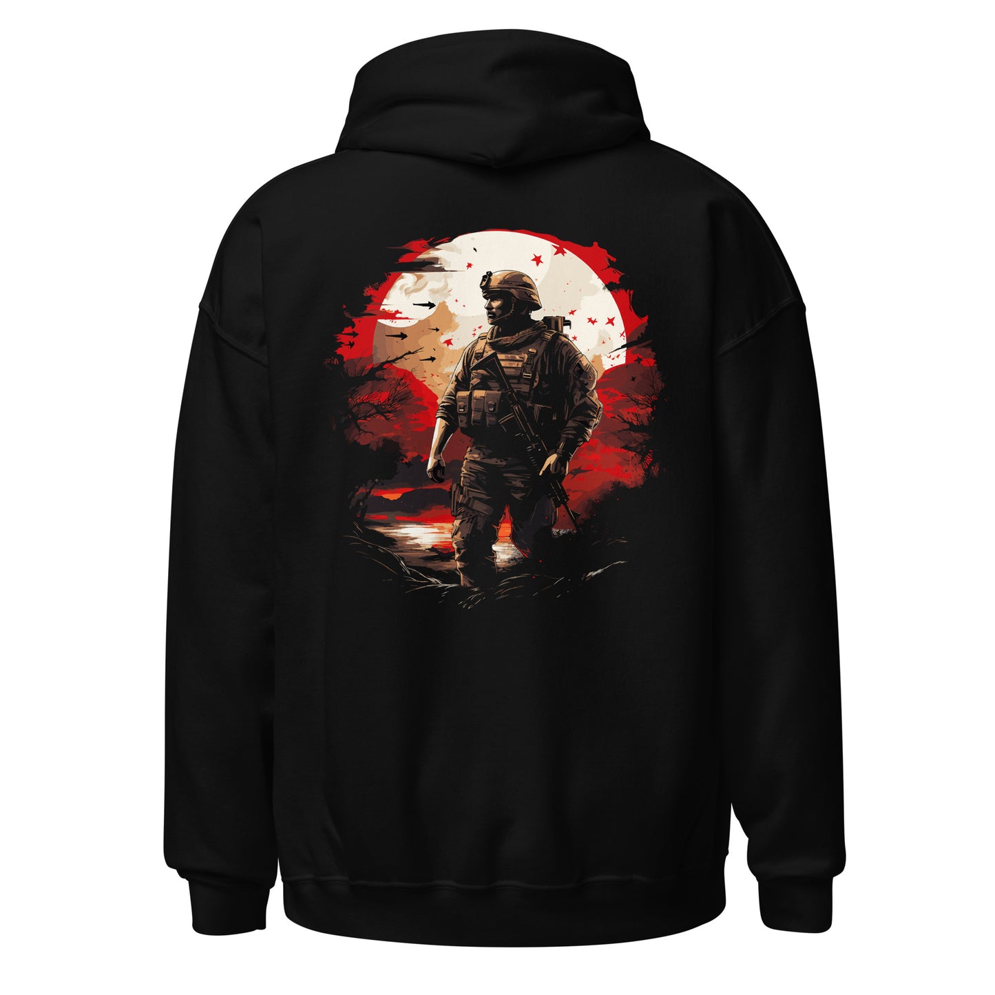 Men Hoodie "Lonely Soldier"