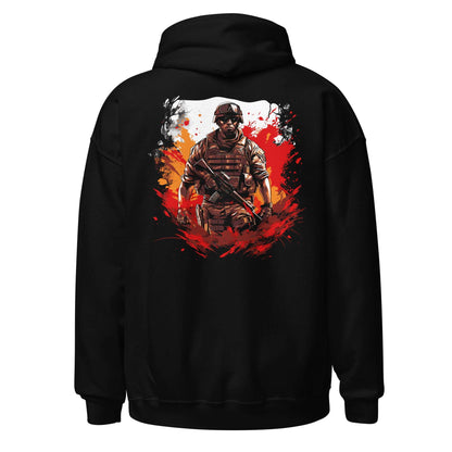 Men Hoodie "Strong Soldier "