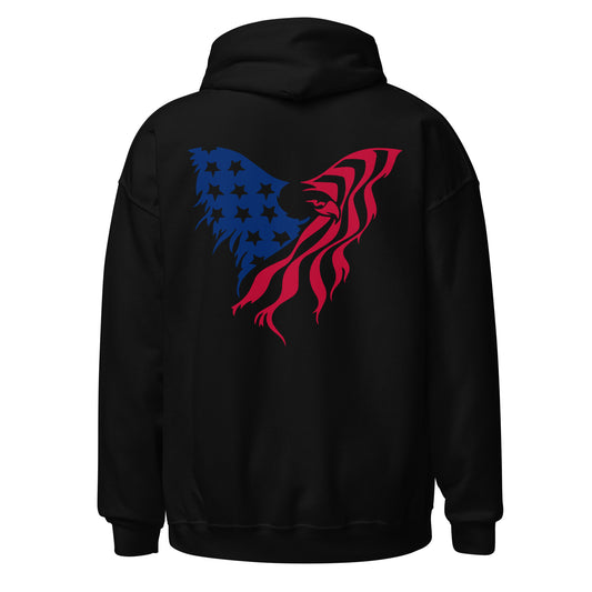 Patriotic Hoodie for Woman "Eagle Design" H220002