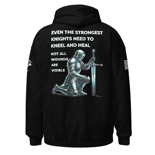 Unisex Hoodie "PTSD - not all wounds are visible"