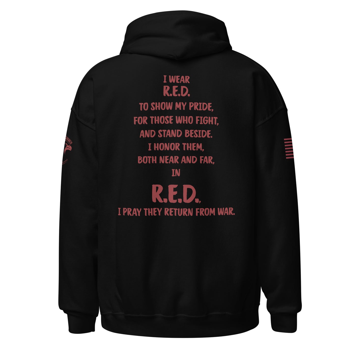 Unisex Hoodie "R.E.D. - War"