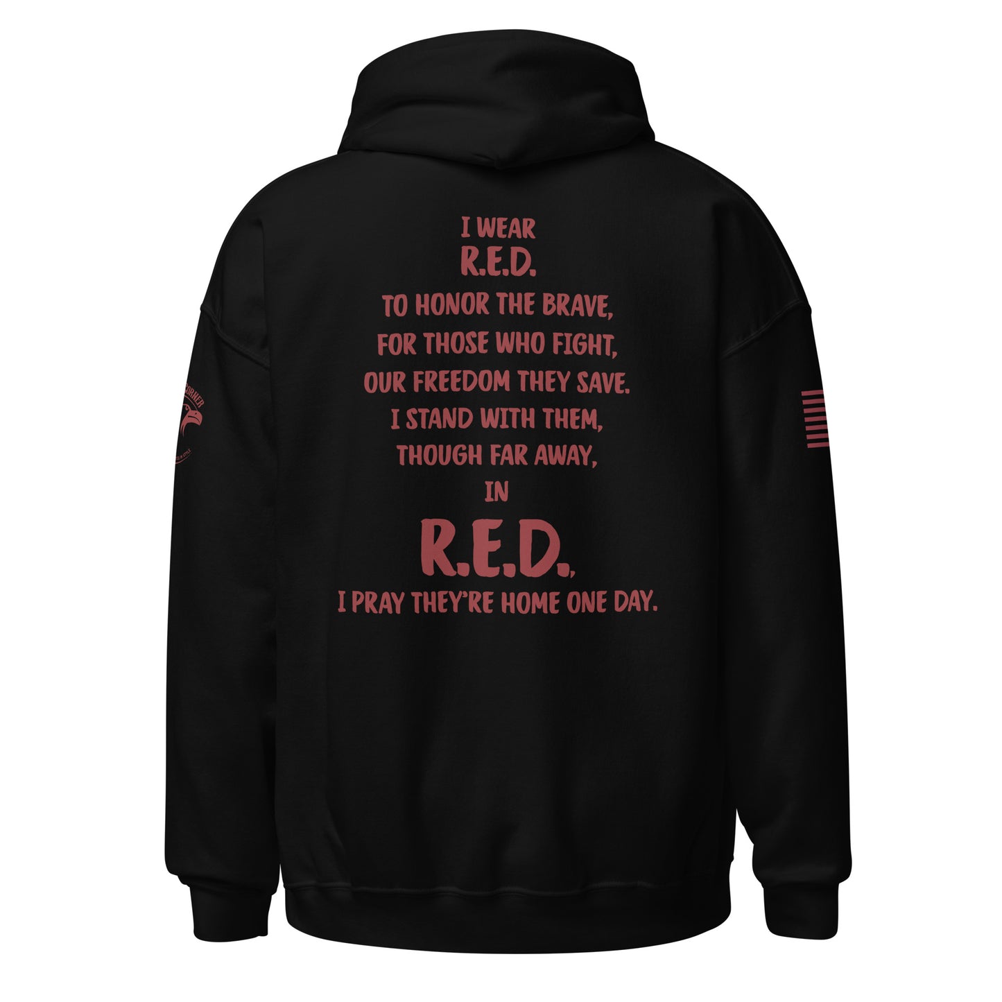 Unisex Hoodie "R.E.D. on Fridays"