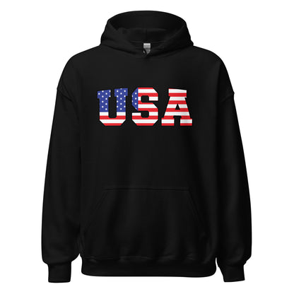 Patriotic Hoodie for Woman "USA" H220018