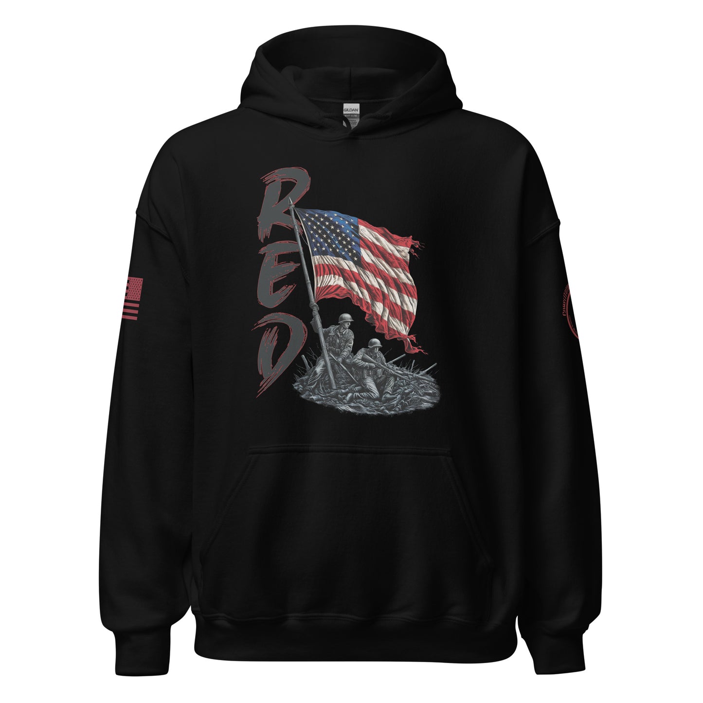 Unisex Hoodie "R.E.D. - War"