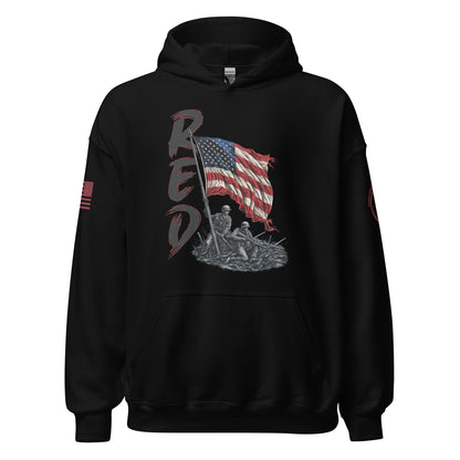 Unisex Hoodie "R.E.D. - War"