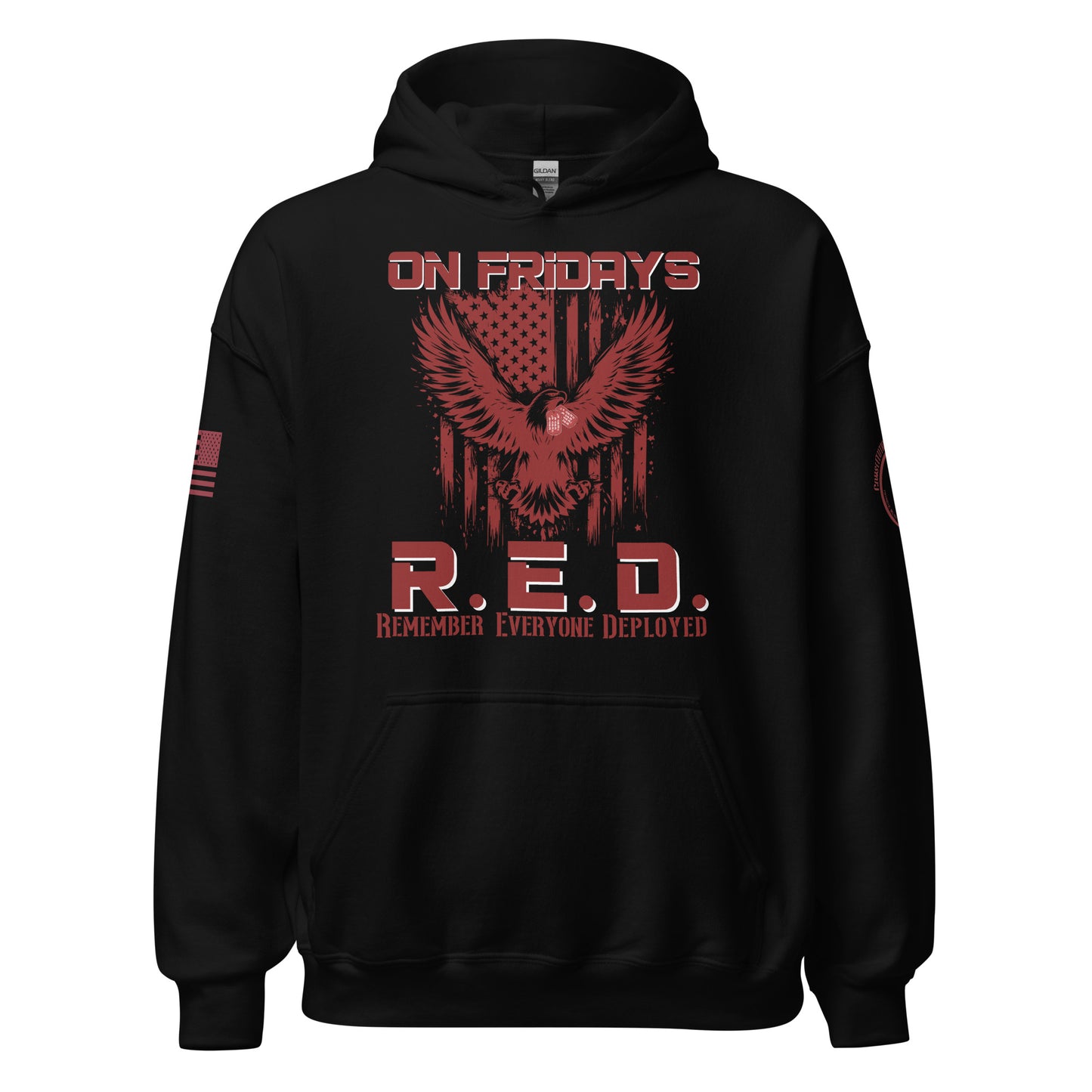 Unisex Hoodie "R.E.D. on Fridays"