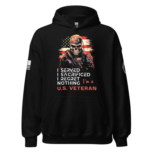 Unisex Hoodie "U.S. Veteran"