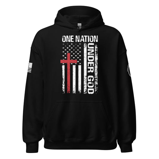 Unisex Hoodie "One Nation under God"