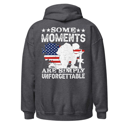 Men Hoodie "Some Moments Are Unforgettable"