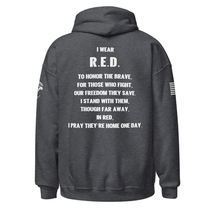 Unisex Hoodie "R.E.D. on Fridays"