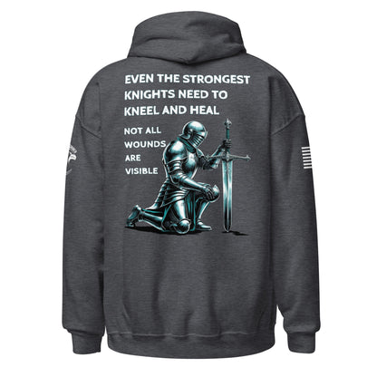 Unisex Hoodie "PTSD - not all wounds are visible"