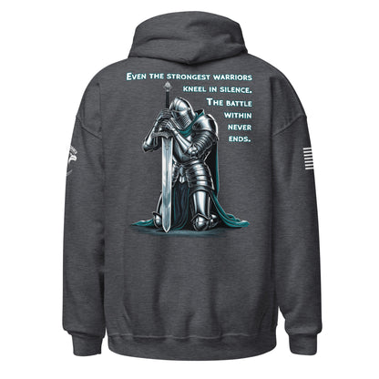 Unisex Hoodie "PTSD warrior - The battle within"