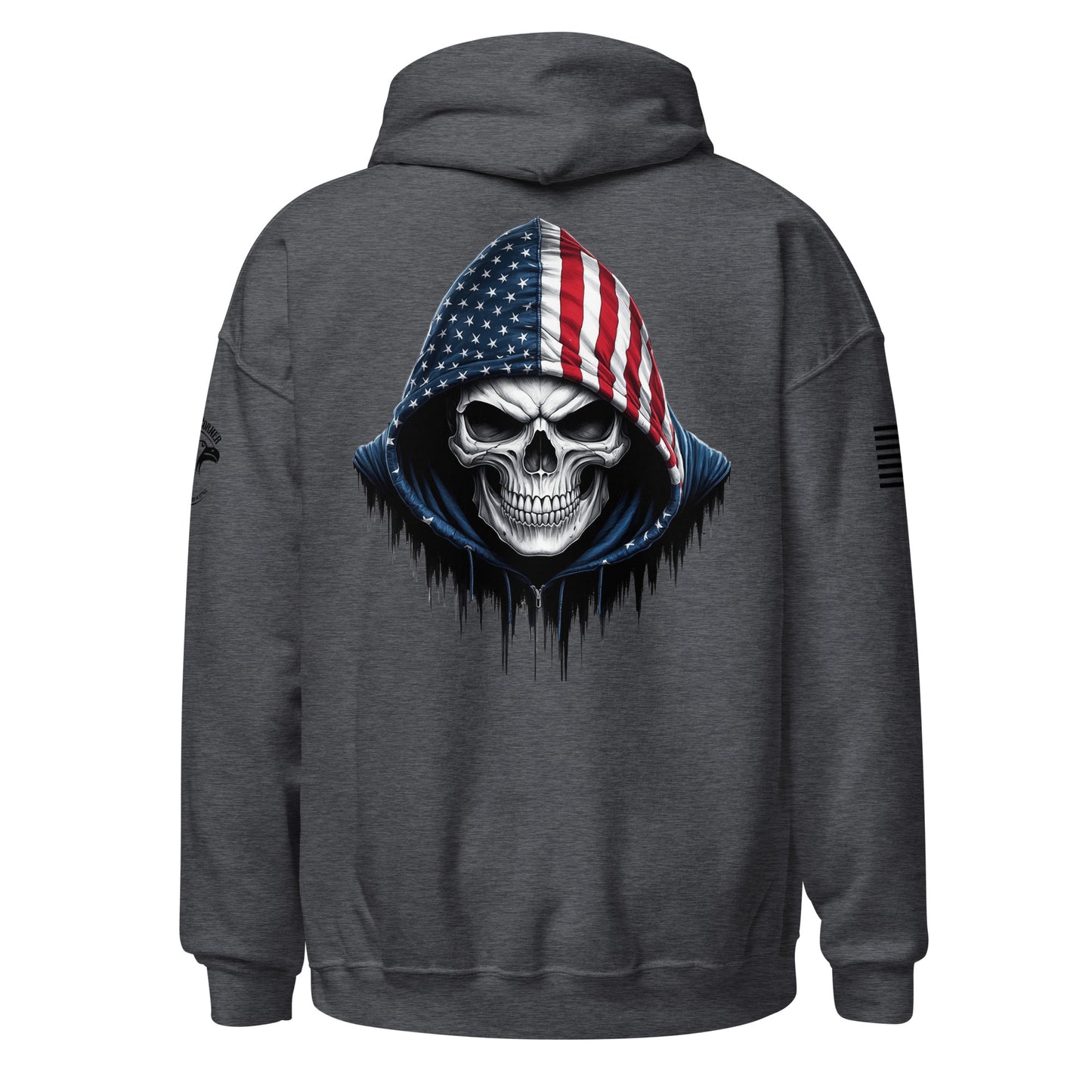 Unisex Hoodie "American Skull"