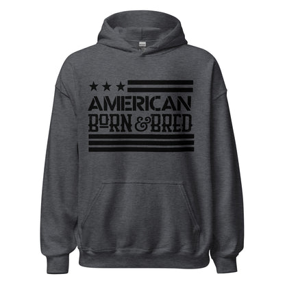 Men Hoodie "American Born & Bred"