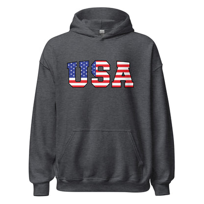 Patriotic Hoodie for Woman "USA" H220018