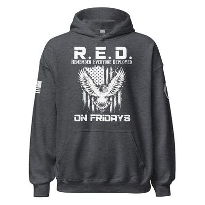 Unisex Hoodie "R.E.D. on Fridays"