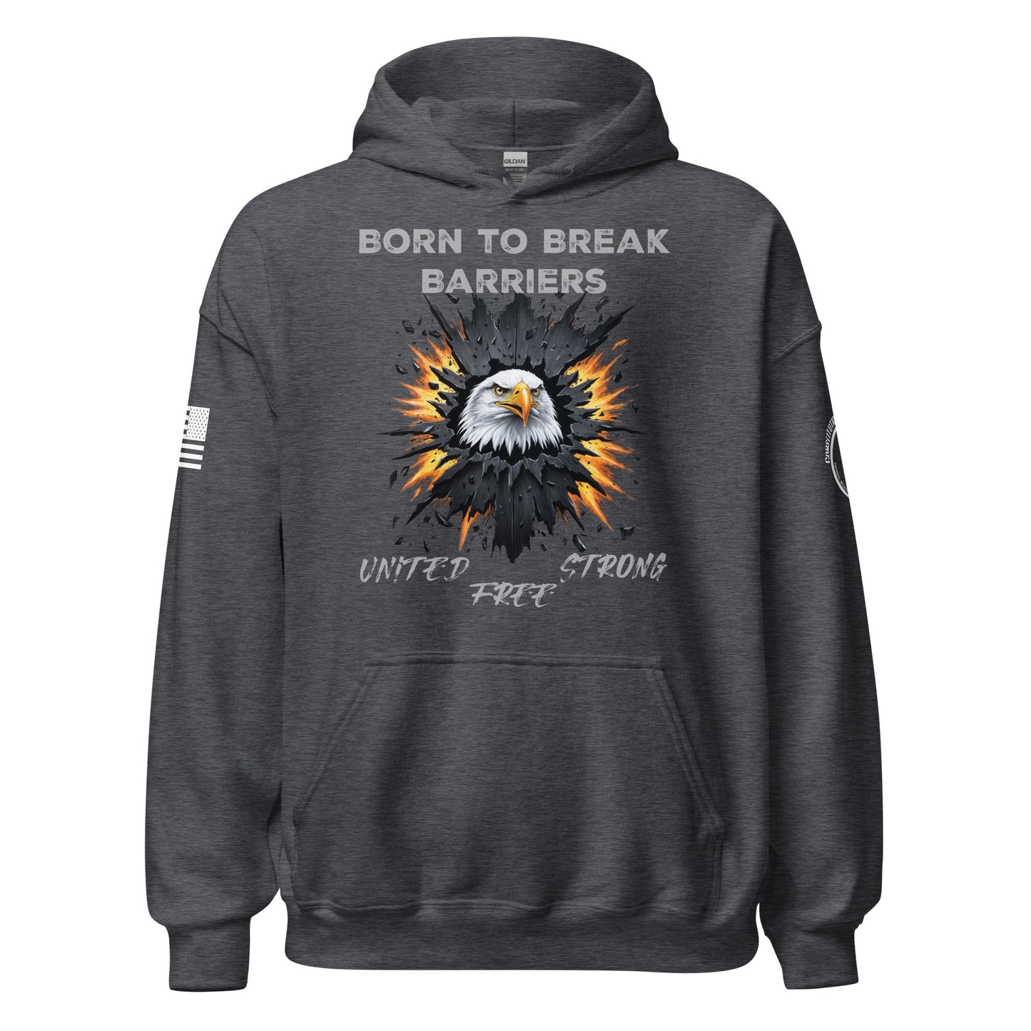 Unisex Hoodie "Born to Break Barriers"