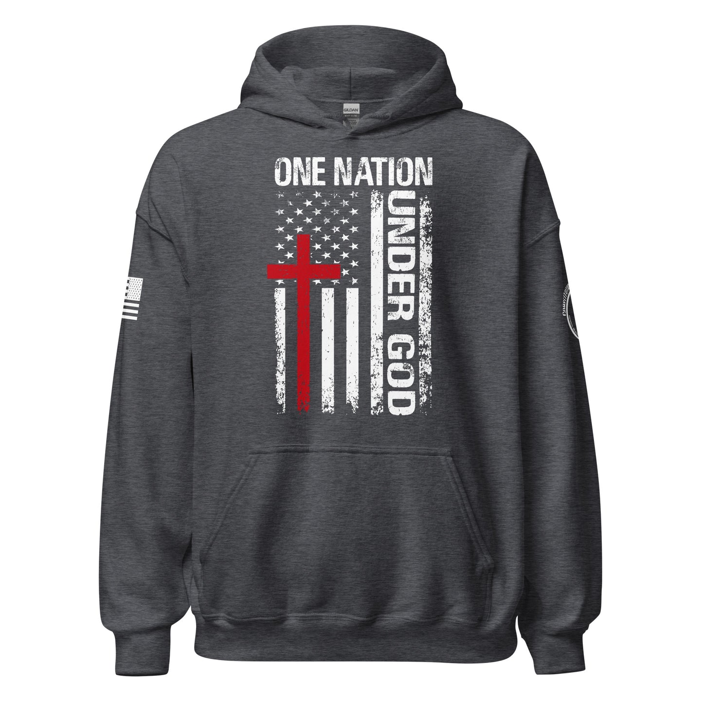 Unisex Hoodie "One Nation under God"