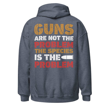 Men Hoodie "Guns are not the Problem"