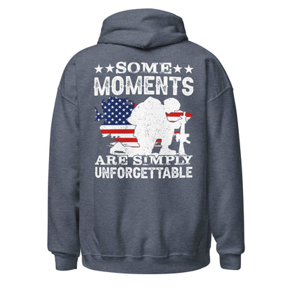 Men Hoodie "Some Moments Are Unforgettable"