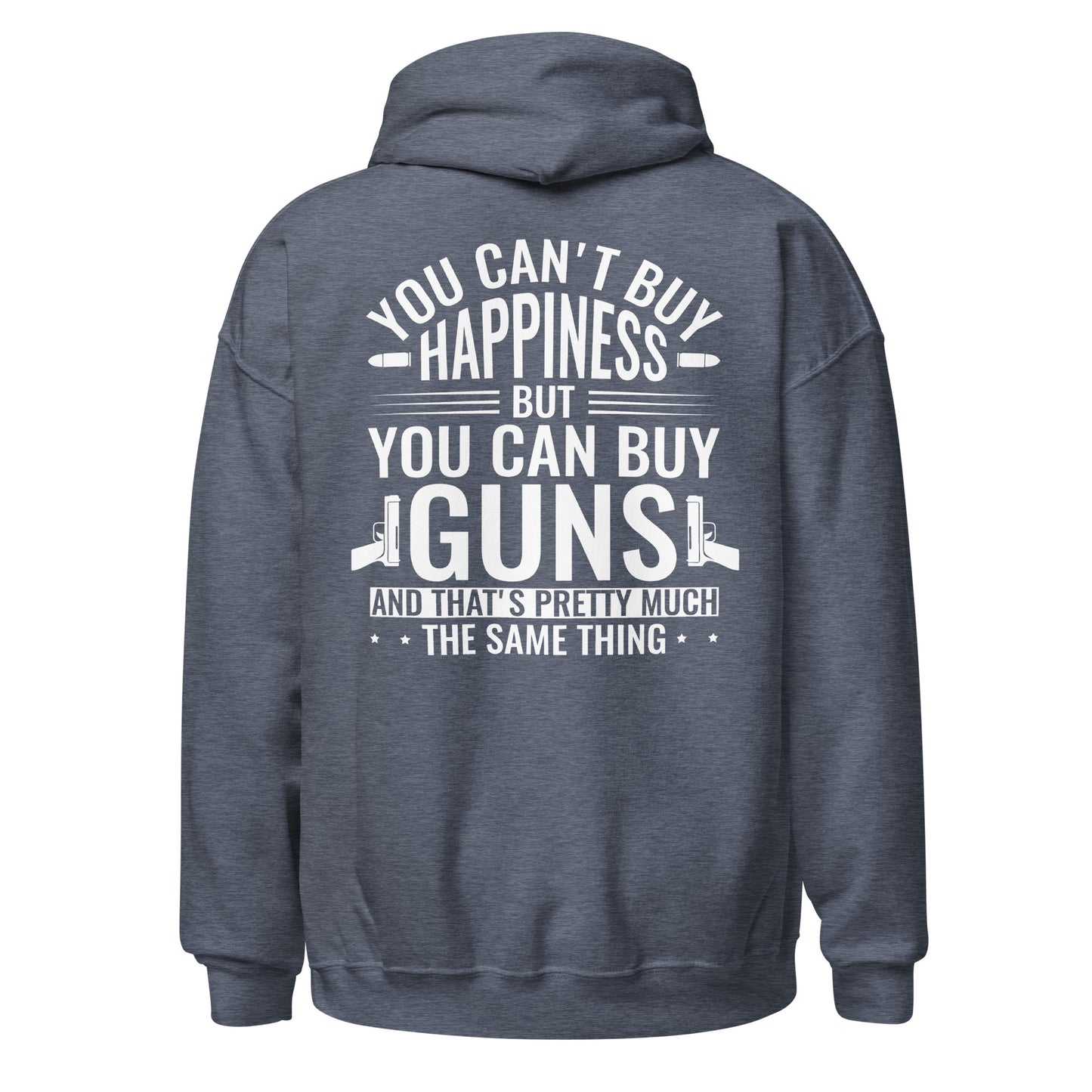 Patriotic Hoodie for Woman "You Can't Buy Happiness..." H220009