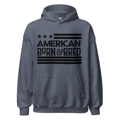 Men Hoodie "American Born & Bred"