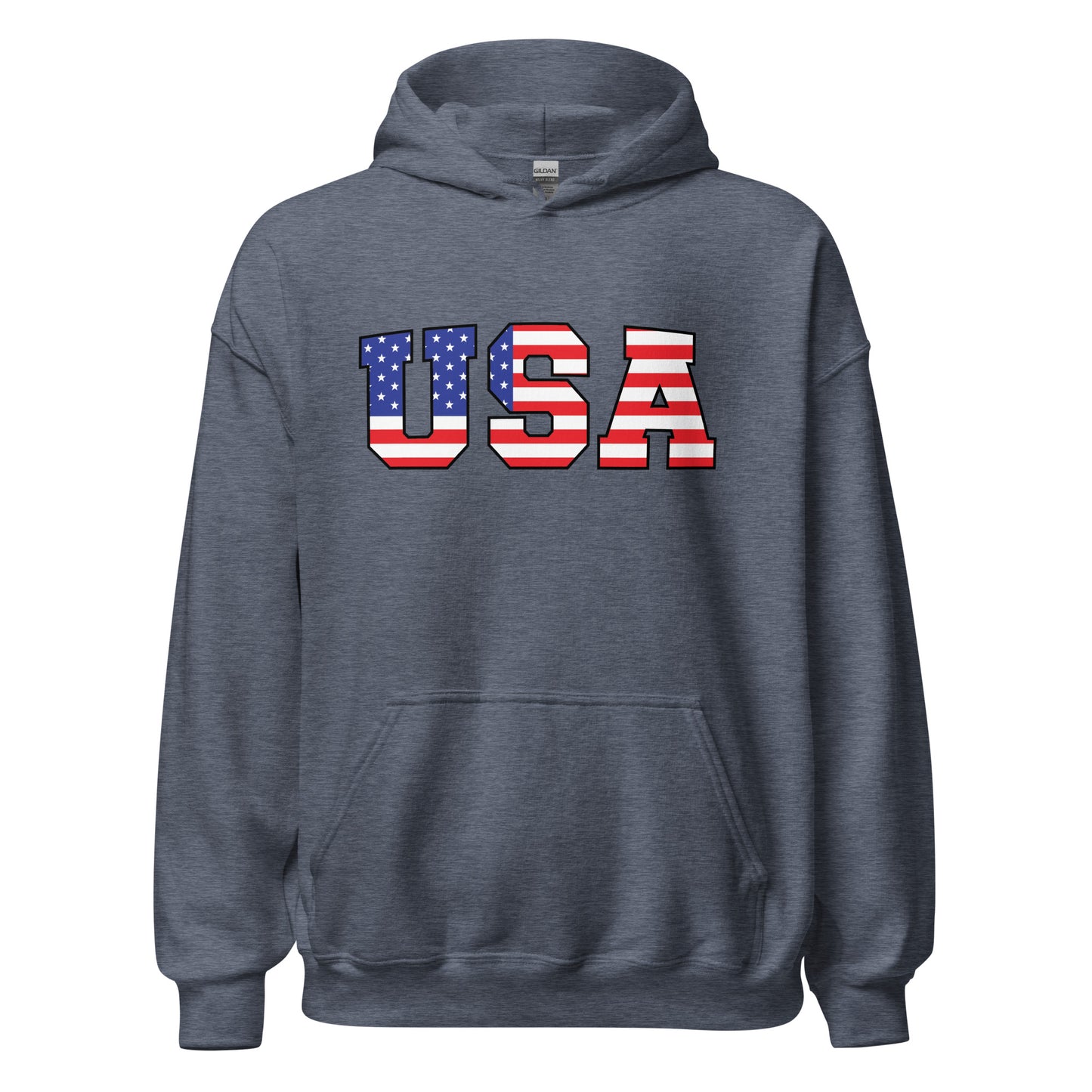 Patriotic Hoodie for Woman "USA" H220018