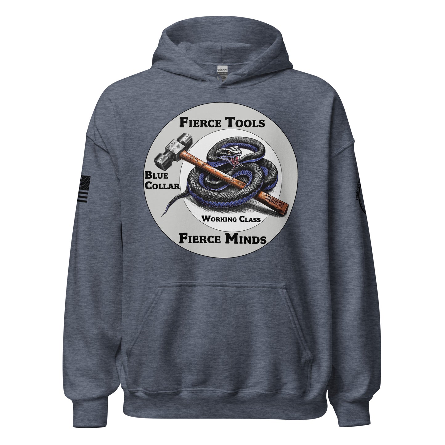 Unisex Hoodie "Fierce Tools - Fierce Minds"