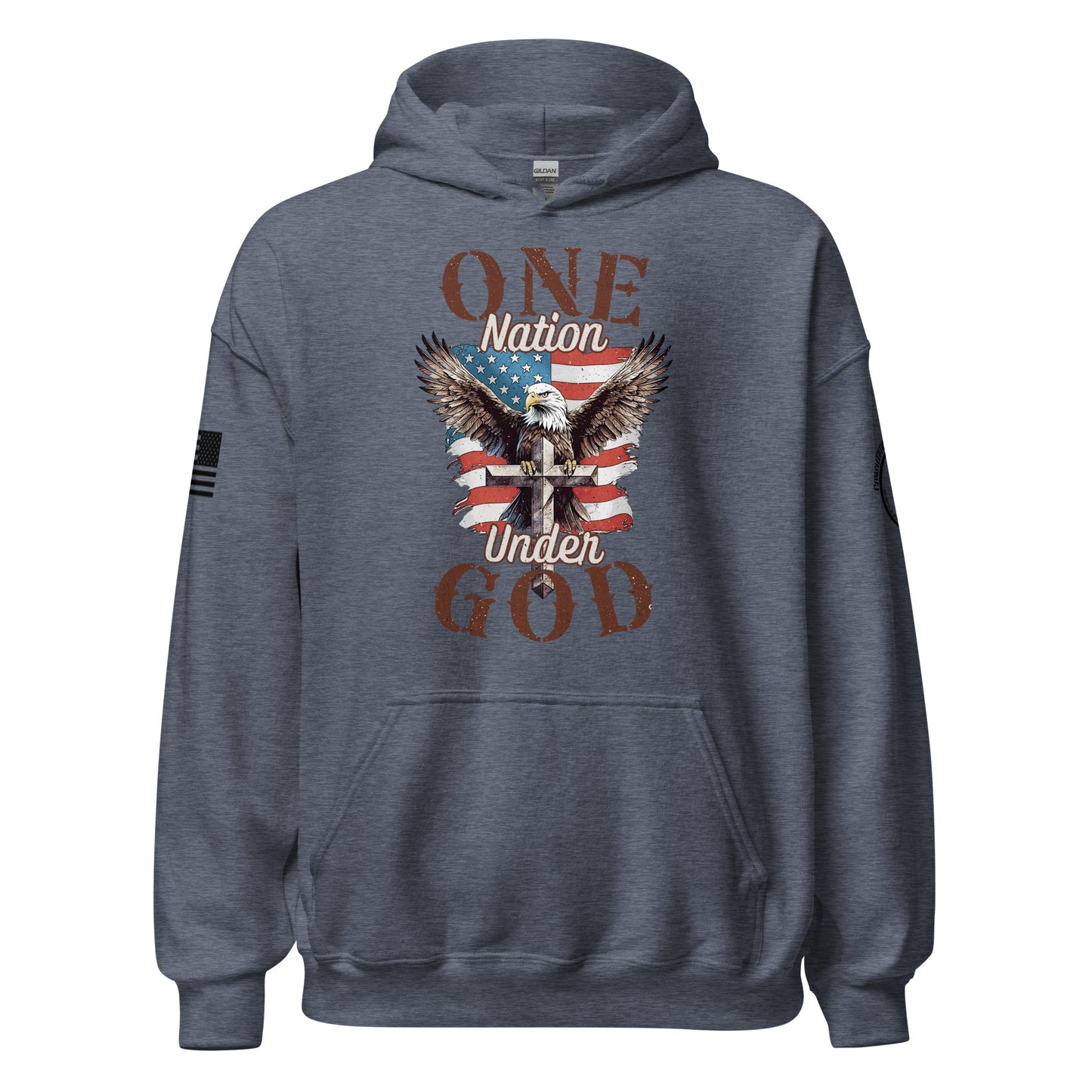 Unisex Hoodie "One Nation under God"