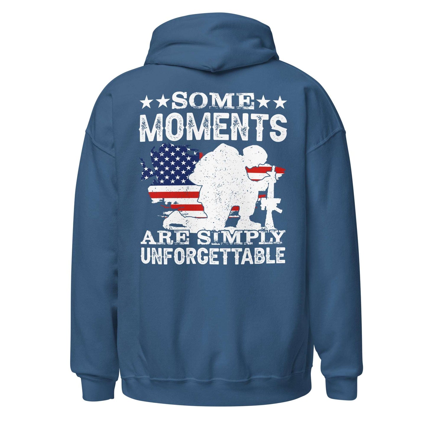 Men Hoodie "Some Moments Are Unforgettable"