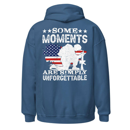 Men Hoodie "Some Moments Are Unforgettable"